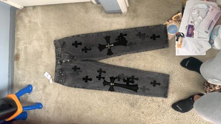 Chrome heart jeans