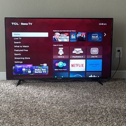 50 Inch TCL Tv 