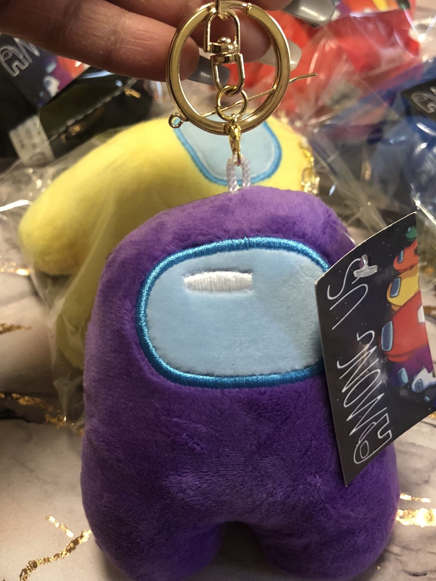 AMONG US Keychains Plushies