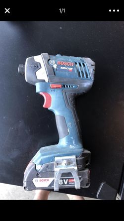 18v Bosch impact with lithium battery