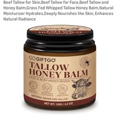 Beef Tallow For Skin