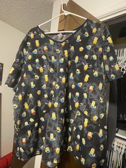 Minions Scrubs Nursing Medical 2X lightly Used