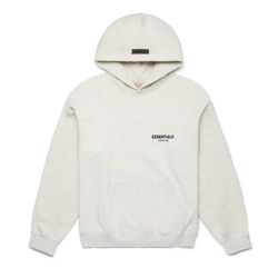 NWT Fear of God Essentials Hoodie - Light Oatmeal - Size Small
