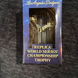 LA Dodgers Replica World Series Championship Trophy SGA  6/17/25