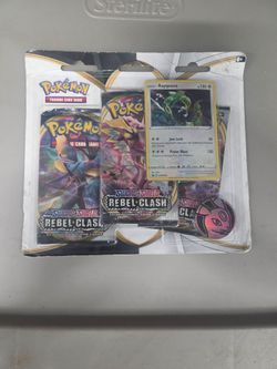 Rebel Clash 3 Pack Blister with Rayquaza Promo