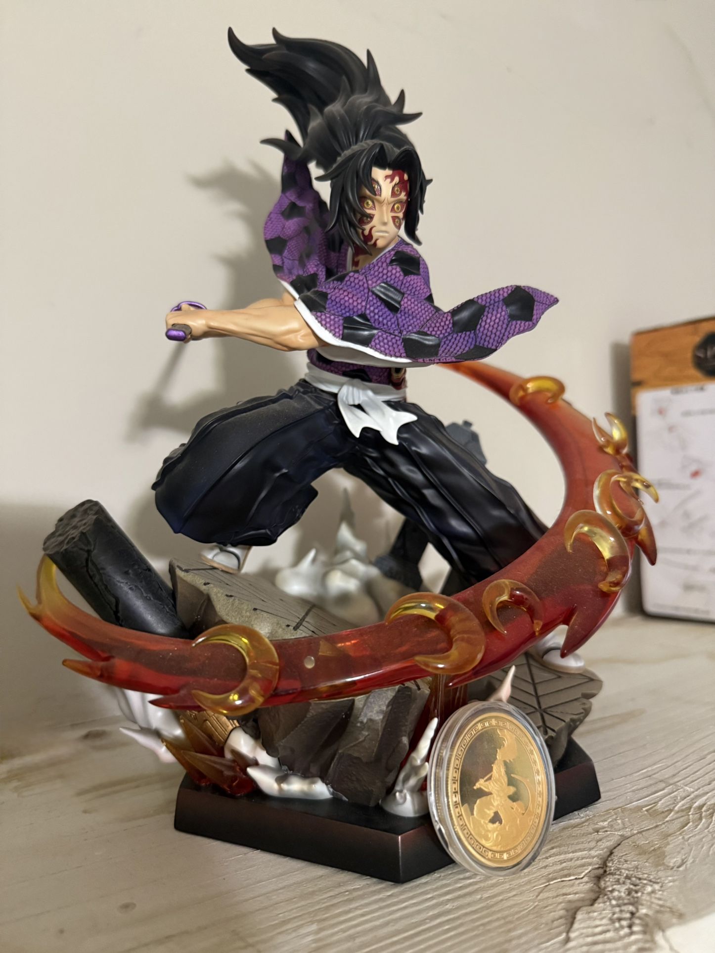 Demon Slayer Kokoshibu Statue