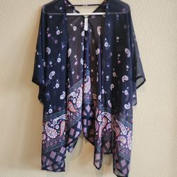 M/L Sheer Kimono 