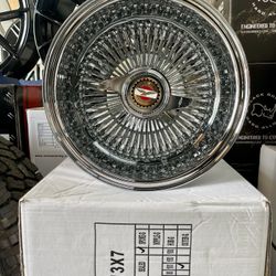 13x 14x7 wire Wheels
