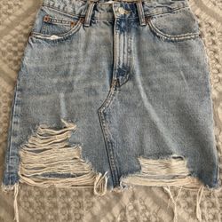 Zara Denim Skirt 