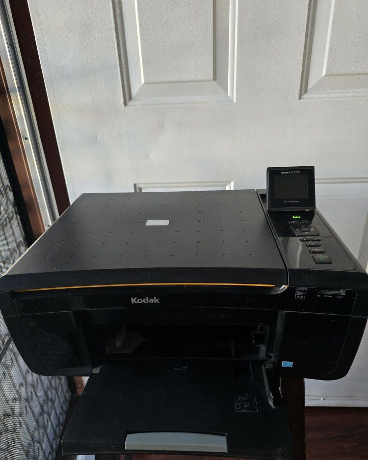 Kodak ESP 5250 Wireless WiFi All-in-One Inkjet Printer Fax Scanner Photo w/o Ink.
