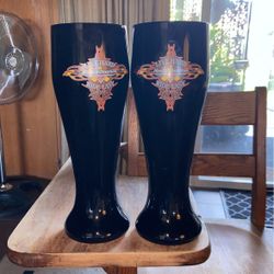 Live Hard Harley Davidson  Steins Hard Resin 11”x5”