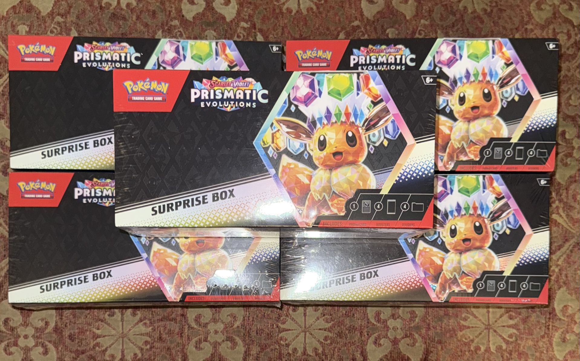 POKEMON PRISMATIC EVOLUTION SURPRISE BOX