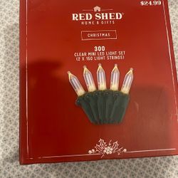 300 Clear Mini LED Christmas Lights 