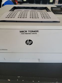 Hp Laser CHECK PRINTER WITH MAGNETIC TONER