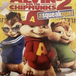 ALVIN And The CHIPMUNKS 2: The SQUEAKQUEL (DVD-2009)