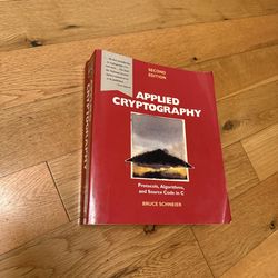 Applied Cryptography by Bruce Schneier