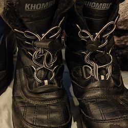 Khombu winter snow boots kids sz 2