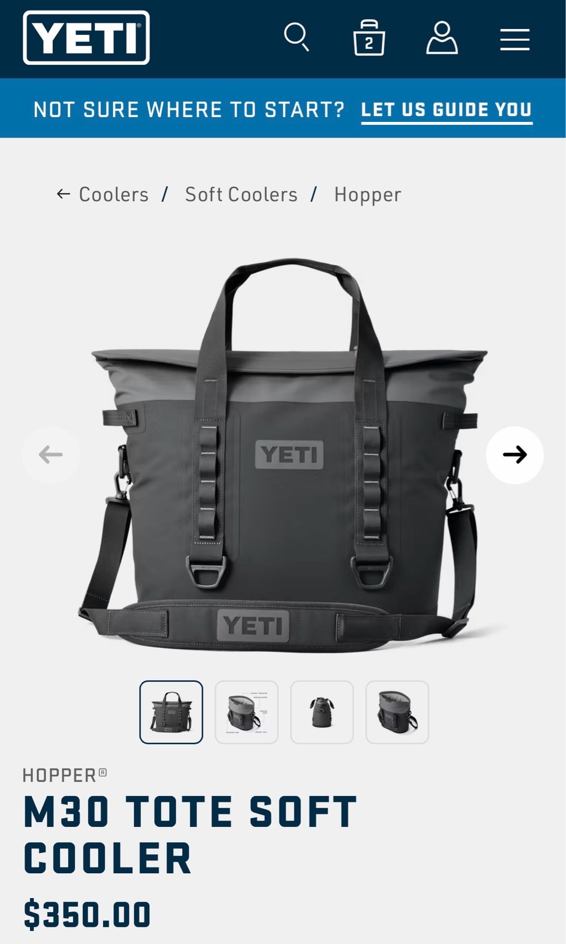 YETI Hopper M30 Tote Soft Cooler