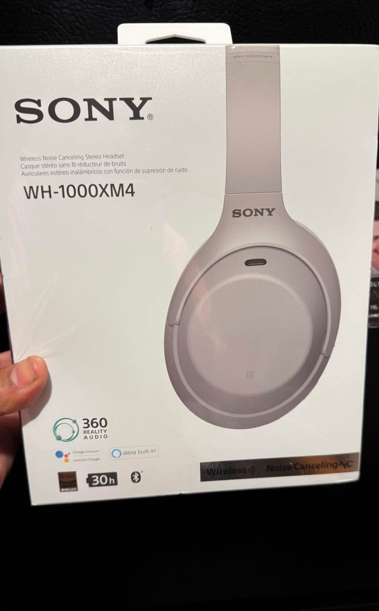 Sealed Original Sony WH-1000XM4