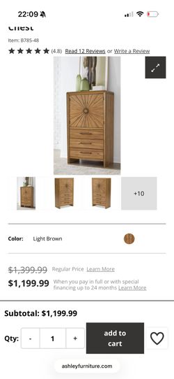 Takston 3 Drawer and 2 Door Chest