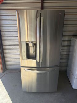 LG Stainless Steel Refrigerator And Freezer