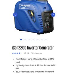 2200 Generator