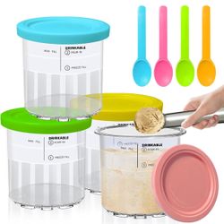 Ninja Creami Deluxe Pints 4-Pack | 24oz |