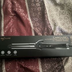 Rotating hair curler