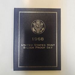 1968 United States Mint Silver Proof Set