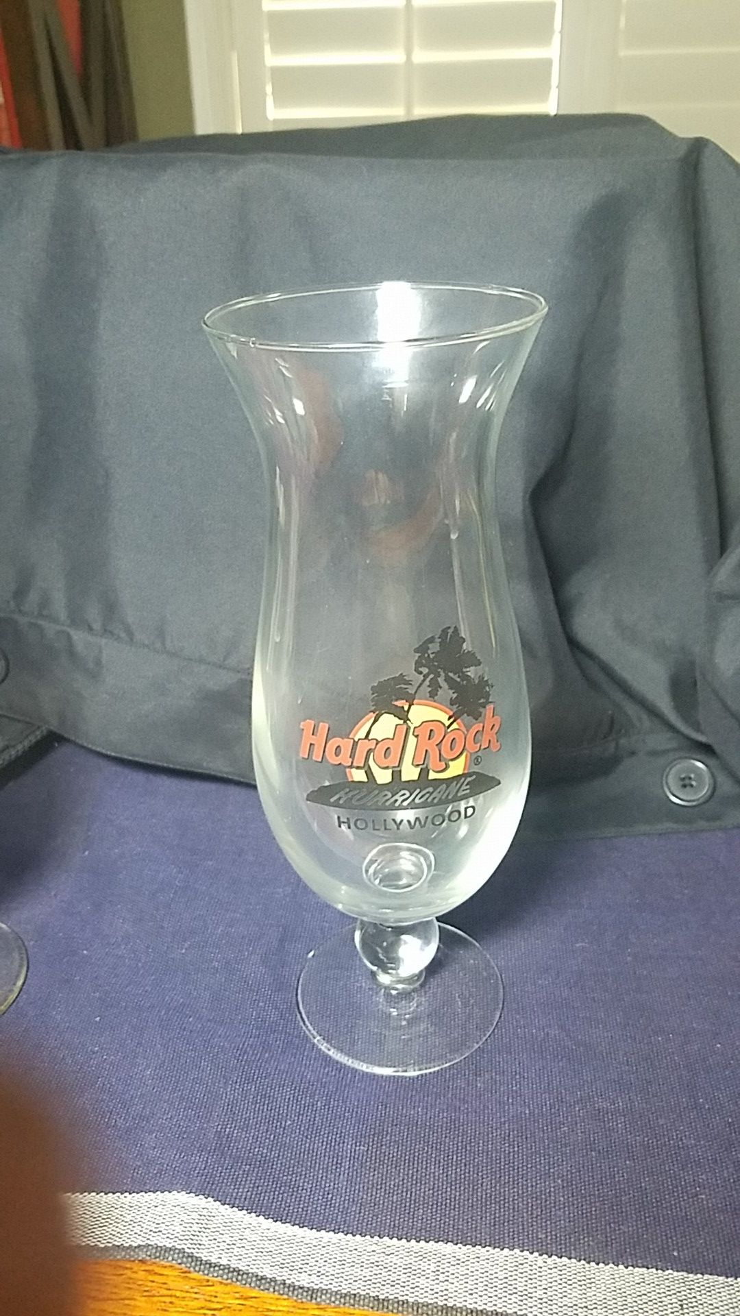 Hard Rock Hollywood Hurricane glass