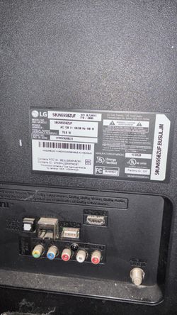 LG TV no cables