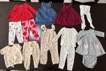 12 Months Baby Clothes 