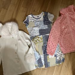 Little Girls Clothes Bundle Size 7 New