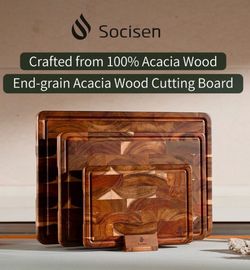 3 Acacia end grain cutting boards
