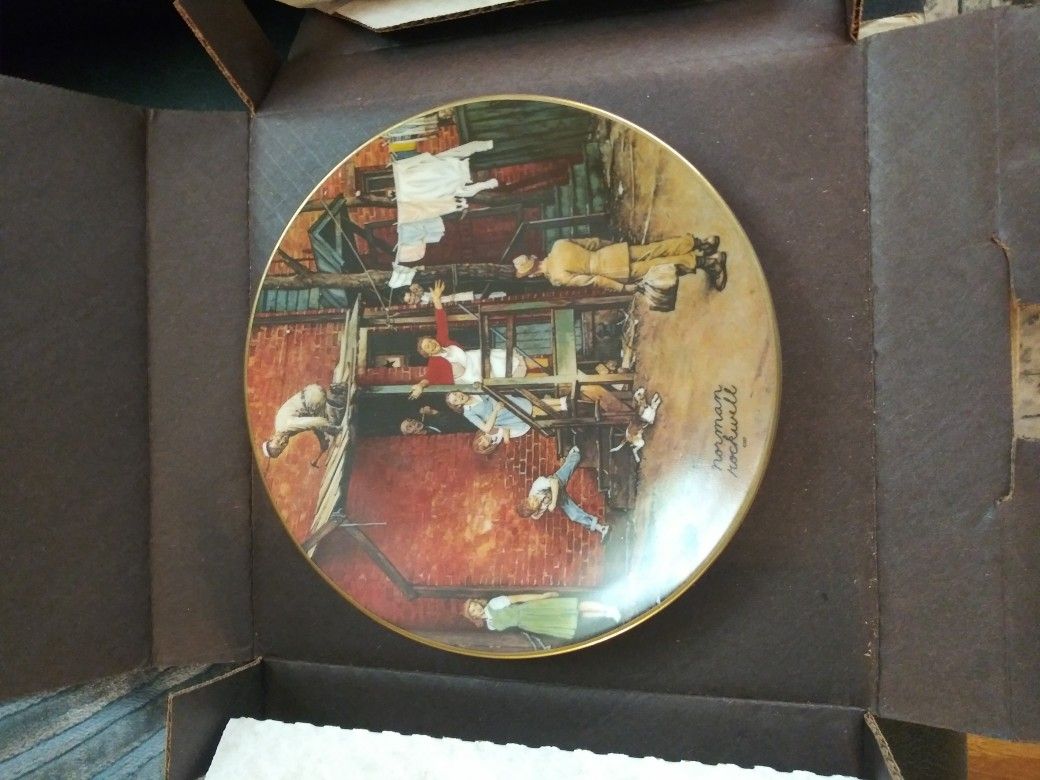 Norman plates one has certificate 15.00 the other 10.00
