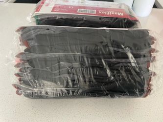 Nylon gloves medium, and large