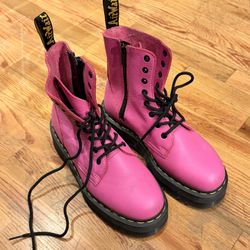 Pink Dr. Martens