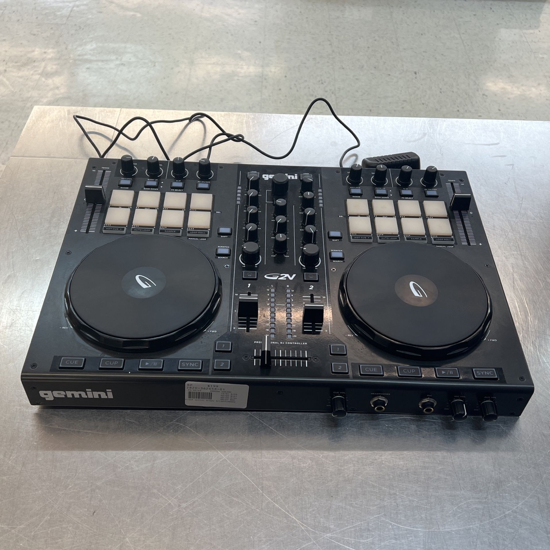 Gemini Mixer Model G2V With Charger