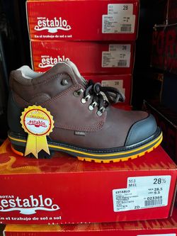 ESTABLO SOFT TOE BOOTS
