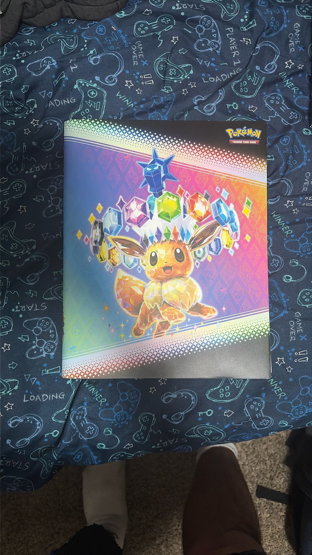 Prismatic Evolutions Pokemon Binder