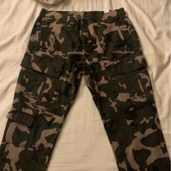 Camo Cargo Pants 