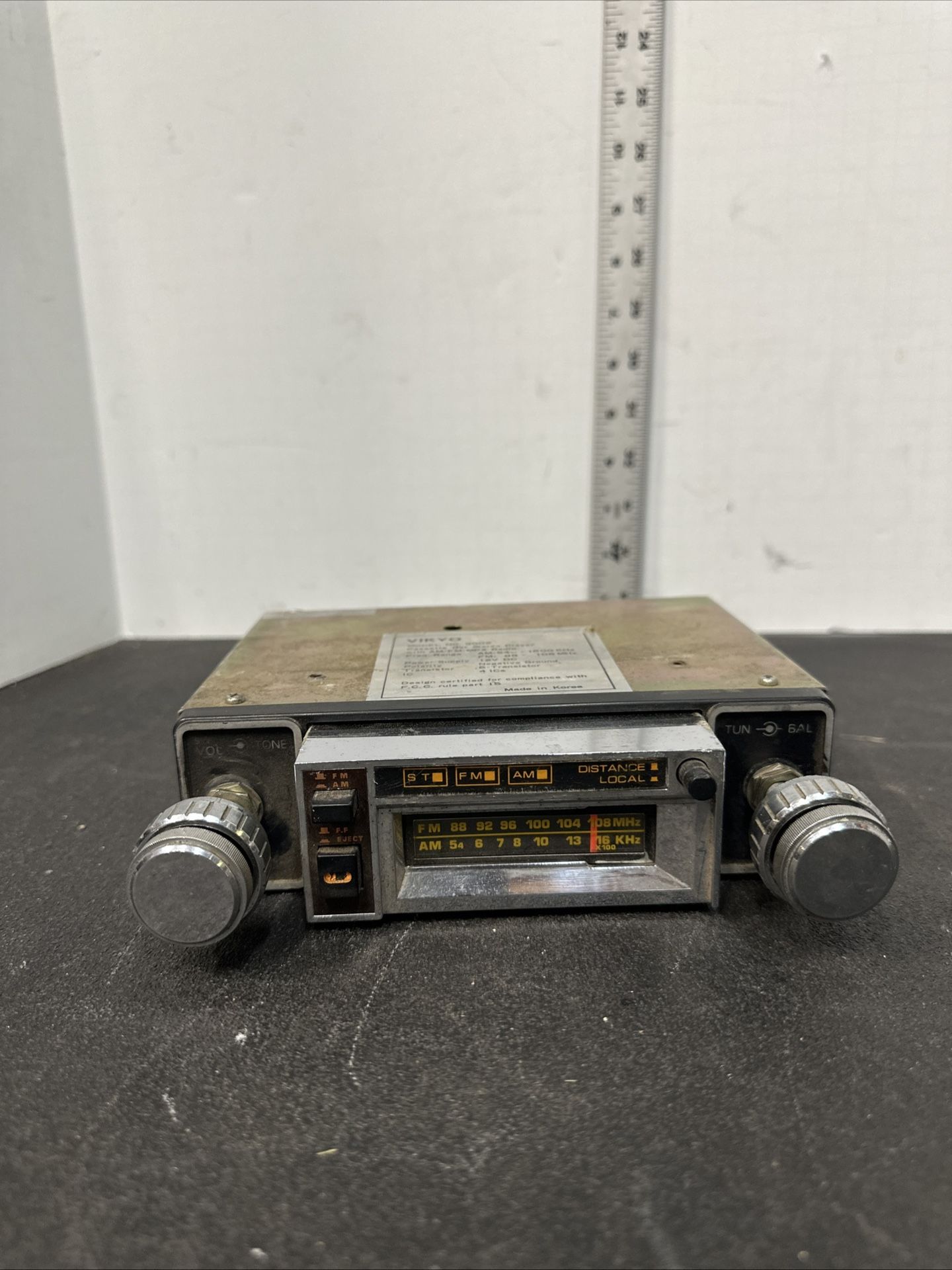 RADIO CASSETTE Vikyo Model 900S 12V USED TIPO #G1