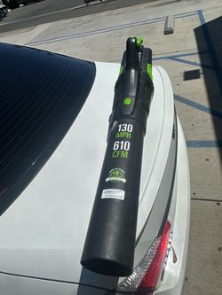 Green works blower