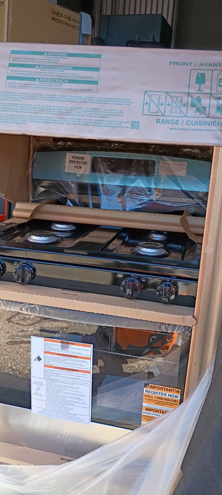 Brand New Gas Stove  And Microwave 