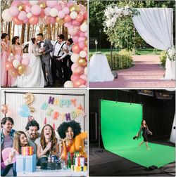 New Photography Backdrop Stand, Adjustable - 10ft x 6.5ft