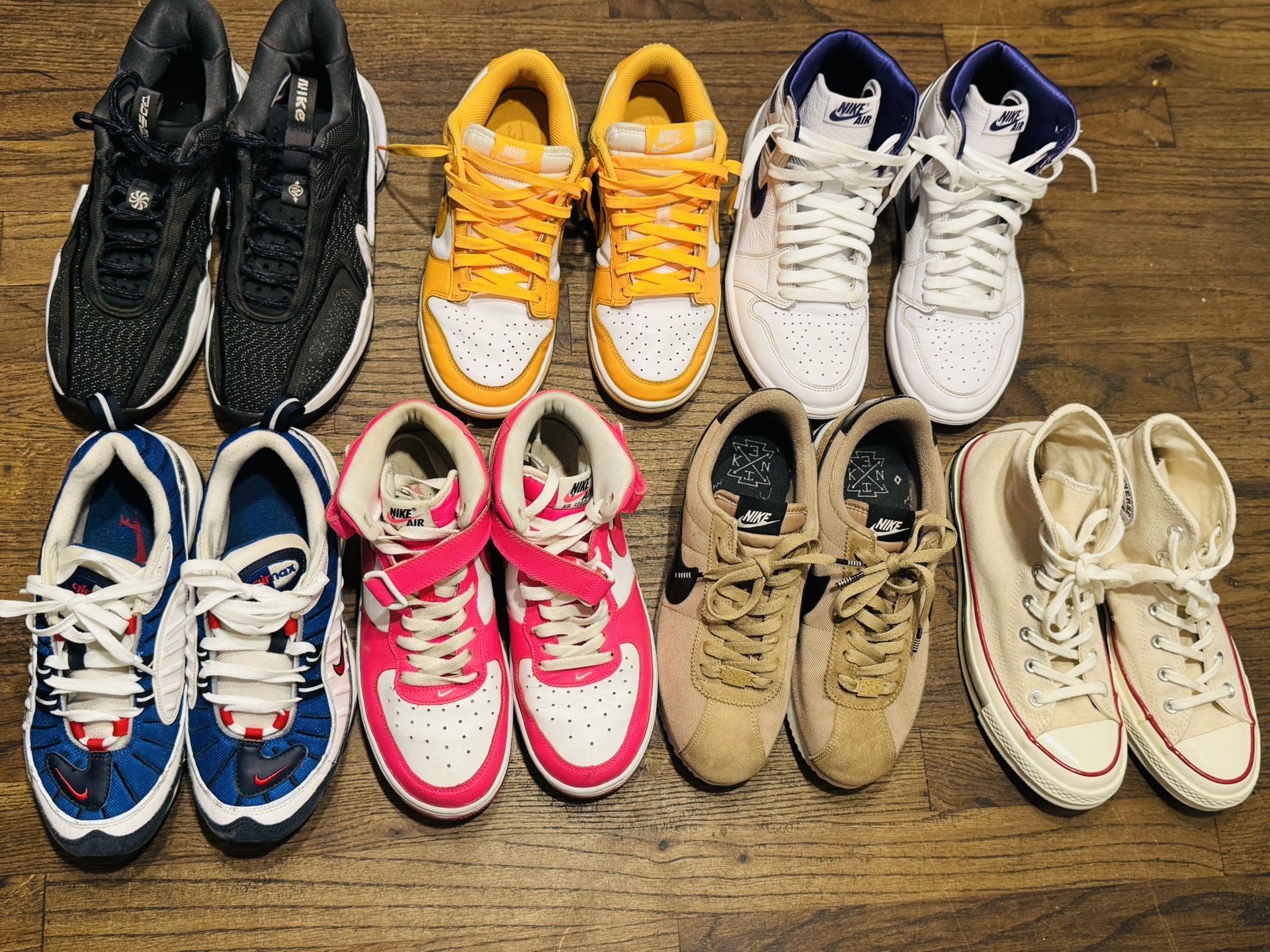Women’s Nike Sneakers + Converse
