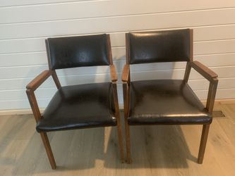 Mid century modern teak armchair