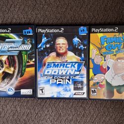 PlayStation 2 Games – $25