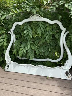 Antique mirror frame