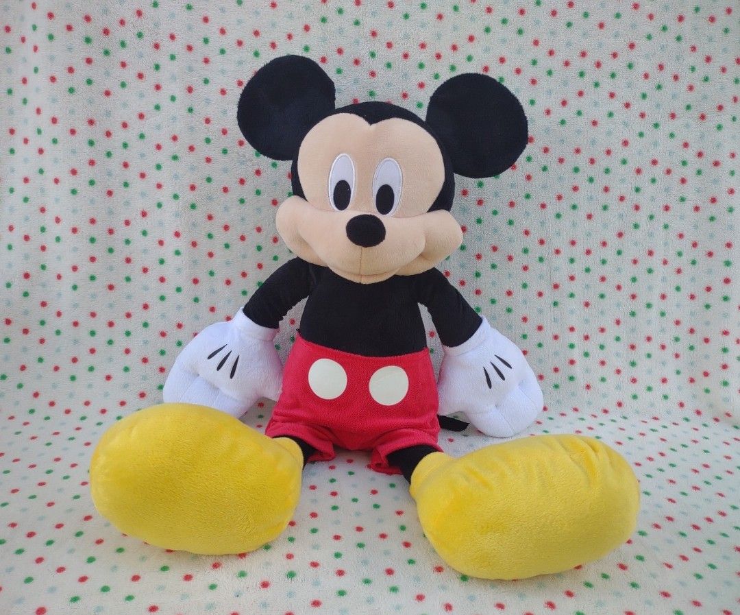 DISNEY Mickey Mouse Plush 24" Stuffed Animal Toy Jumbo Large Figure